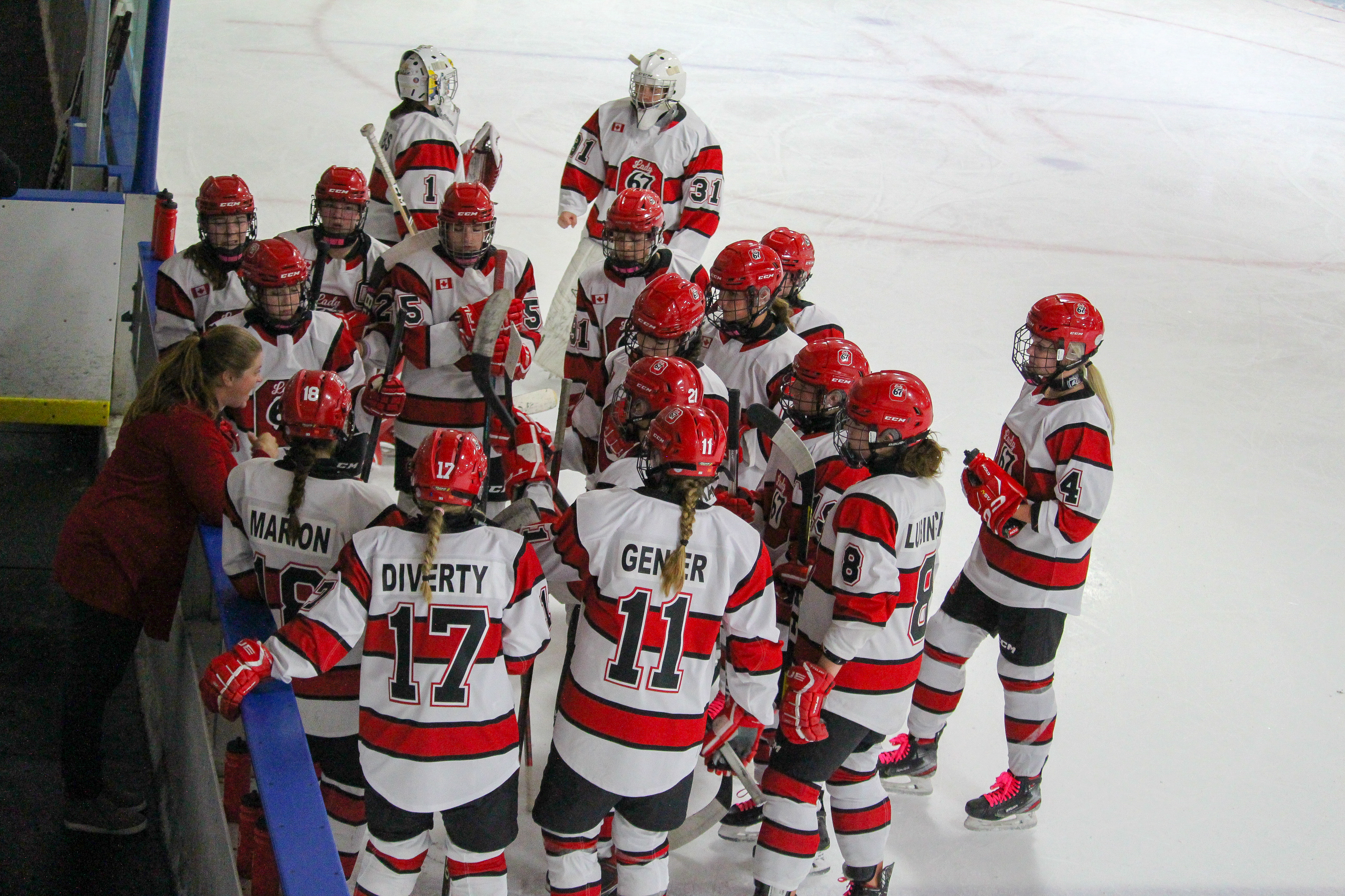 U18 Huddle